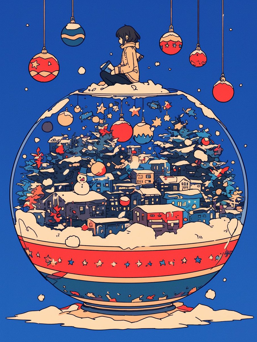 ATOAIart's tweet photo. Snow Globe and Festive and Enchanting

#AIart #aiartoworks #AIイラスト #aiartcommunity #nijijorney https://t.co/u6gJ0flgOI