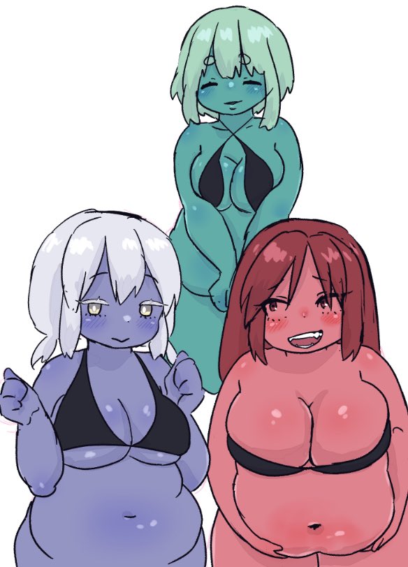 異色肌みんな好きだろ?
私は葉緑体欲しいから緑色がいい 