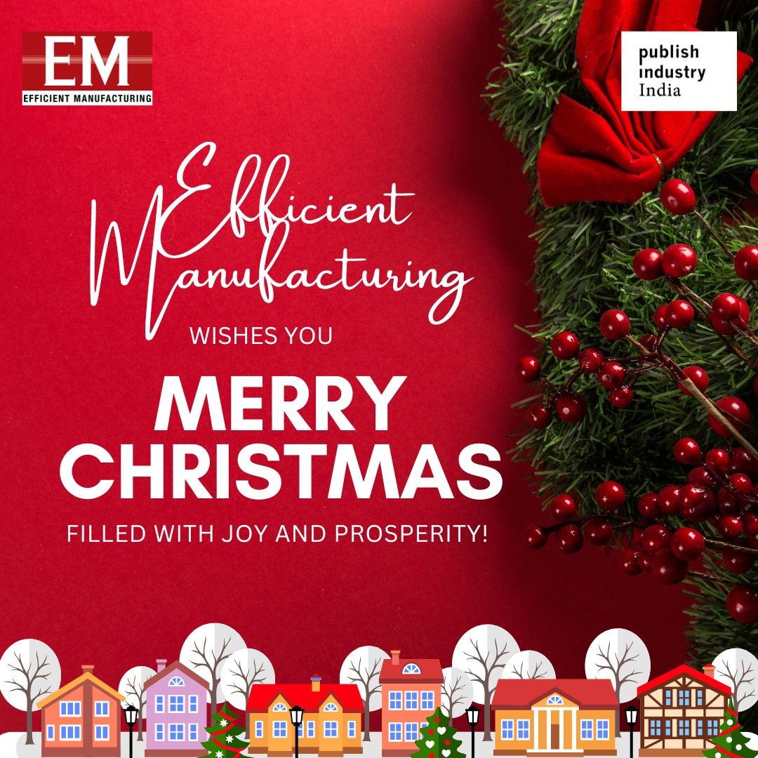 🎄 Merry Christmas from Efficient Manufacturing! ✨
May this festive season bring joy, prosperity, and success to you and your loved ones. 🎁🎅
#MerryChristmas #EfficientManufacturing #ChristmasJoy #HappyHolidays