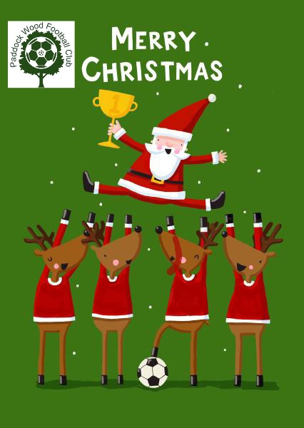 Paddock Wood FC wish a Merry Christmas to all our players, volunteers, officials, parents, league organisers, referees, and opponents. Enjoy the break. #PaddockWoodFC