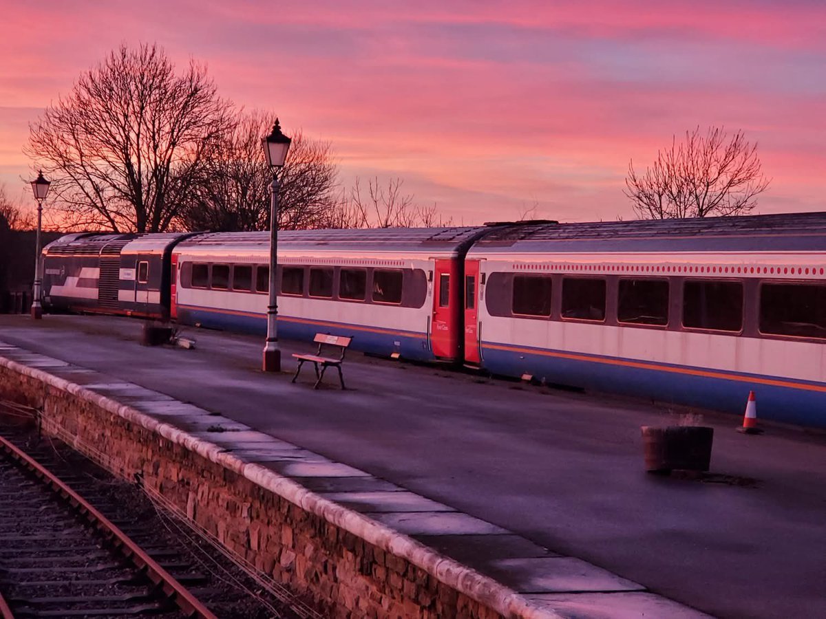 Christmas Eve at Midland Railway - Butterley taken from on board their final Santa special of 2024. 

Thanks to Andrea Wells for this stunning shot of 43159 “Rio Warrior”