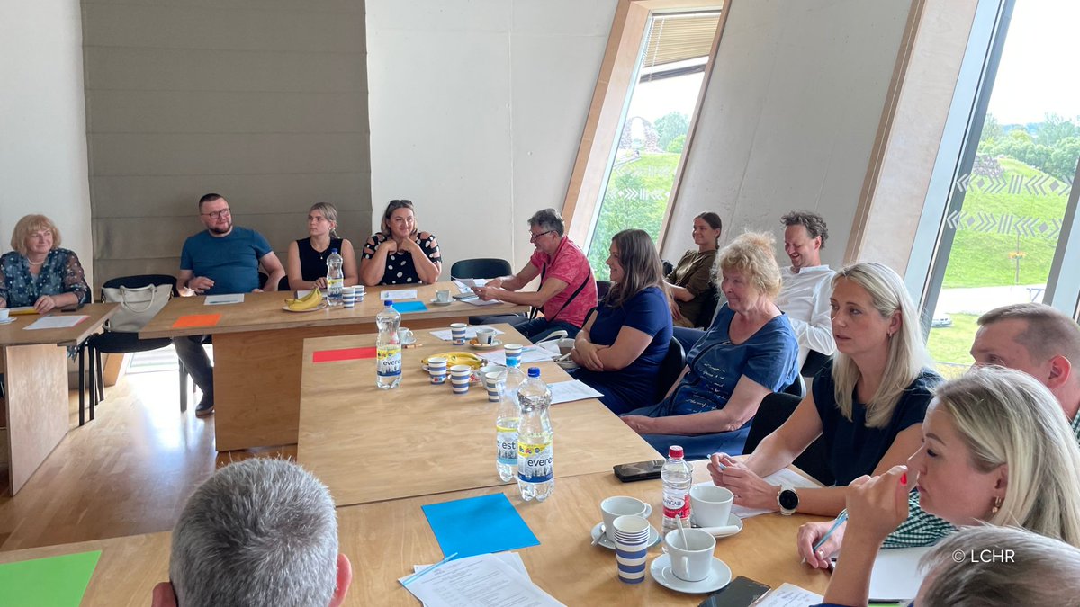 #YearInReview: Lawyers, mentors, and State Border Guard representatives took part in our partner <a href="/LCC_LCHR/">Cilvektiesību centrs</a>'s two training seminars this year in Rēzekne and Rīga 🇱🇻. Topics like child in the asylum procedure, family reunification, and detention were discussed.