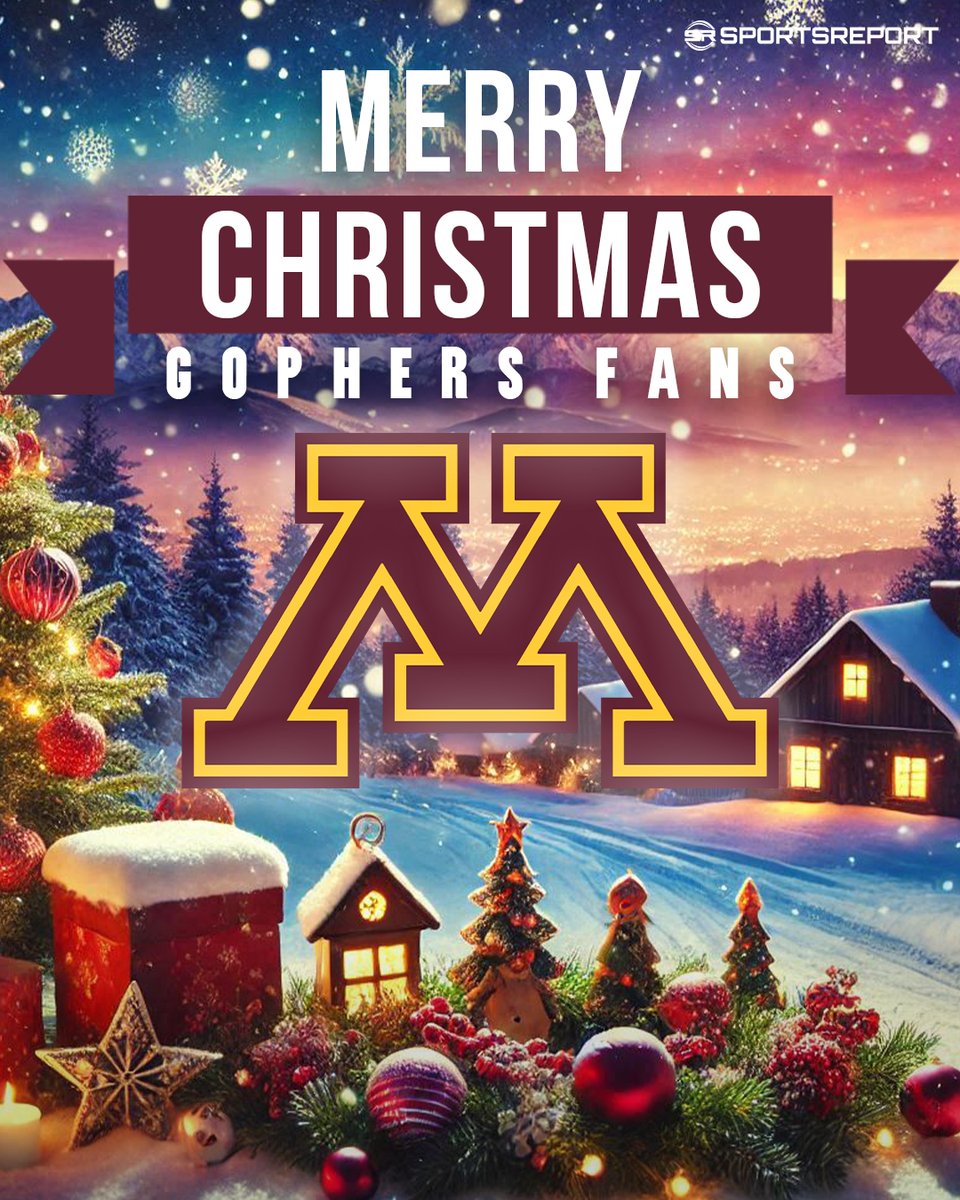 Merry Christmas, Gophers Nation! 🎄