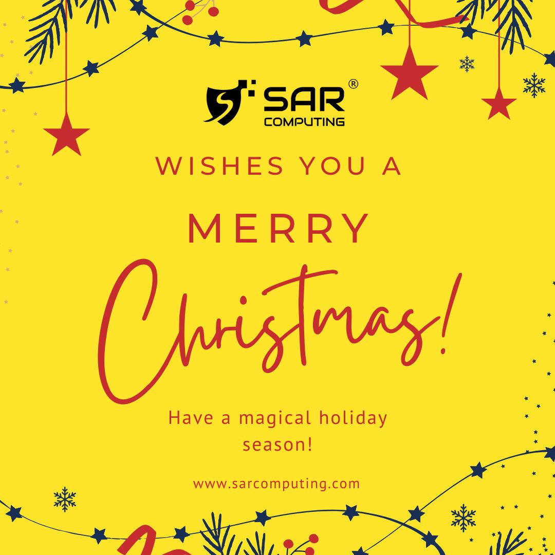 sarcomputing's tweet image. 🎄✨ Merry Christmas from Sar Computing! ✨🎄
Wishing you a festive season filled with joy, love, and cherished moments. Thank you for your support this year – here’s to a bright and successful 2025 together!
#MerryChristmas #SarComputing