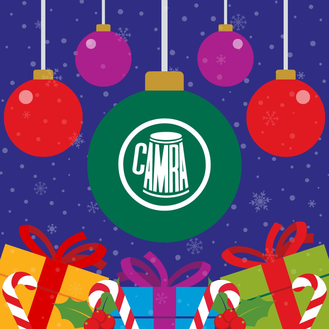 🎄 #MerryChristmas to all our hardworking members who promote and support cask beer, real cider and perry, plus pubs, social clubs and taprooms across the UK!

🍻 #Cheers to a wonderful day!