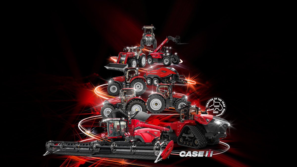 Farmstar_Ltd's tweet image. Merry Christmas from all of us at Farmstar 🚜

Our team wishes you a wonderful #RedPower festive season ❤️

#CaseIH #Festivities #MerryChristmas #Farmstar