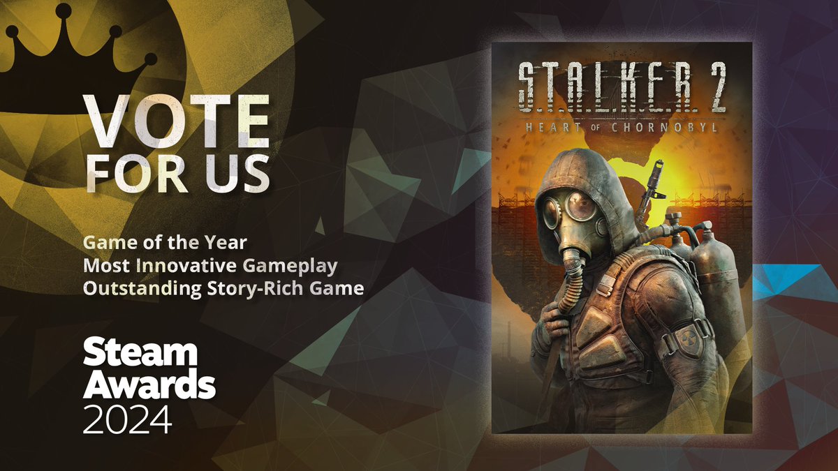 MSI__UK's tweet image. We are proud of our Collaboration with GSC Gameworld for S.T.A.L.K.E.R. 2 : Heart of Chornobyl !
The Game has been nominated in 3 categories in 2024 #steamawards GGWP !🎮

Vote here: msi.gm/S8AE8B67
More info about our collab: msi.gm/S658A65C

#MSIxSTALKER2