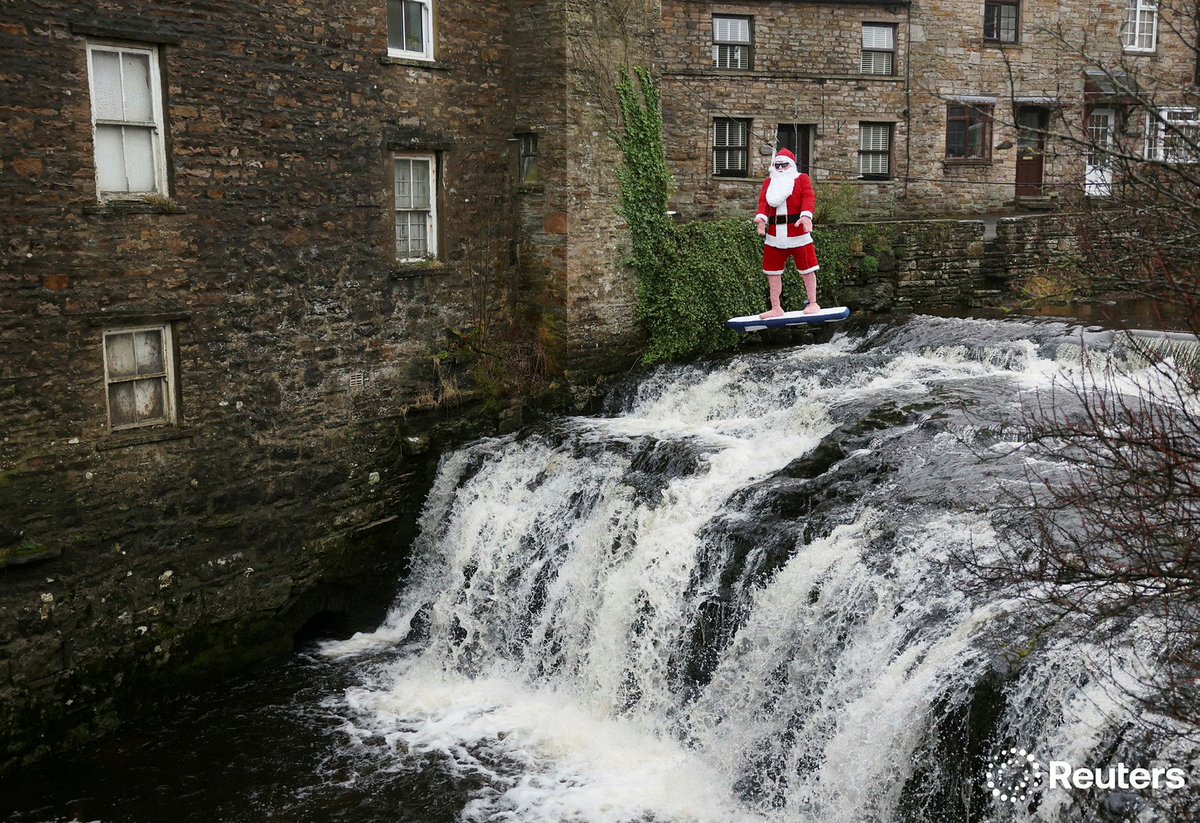 Merry Christmas from the North of England. 🏄‍♂️🧑‍🎄