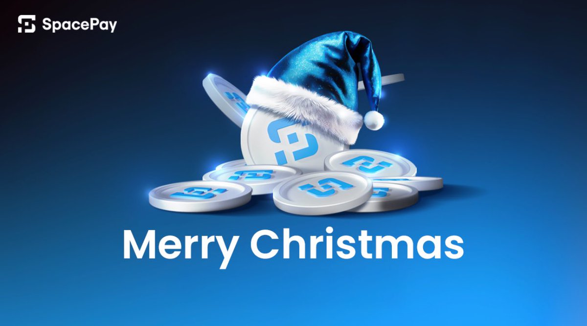 SpacePayLtd's tweet photo. 🎄✨ Merry Christmas from all of us at Spacepay! ✨🎄

Wishing you a season filled with joy, warmth, and prosperity. 

Here's to a future of seamless and secure payments, wherever the journey takes you. 🎁💫

#MerryChristmas #CryptoPayments #SpacePay https://t.co/CkoIW2rVBc