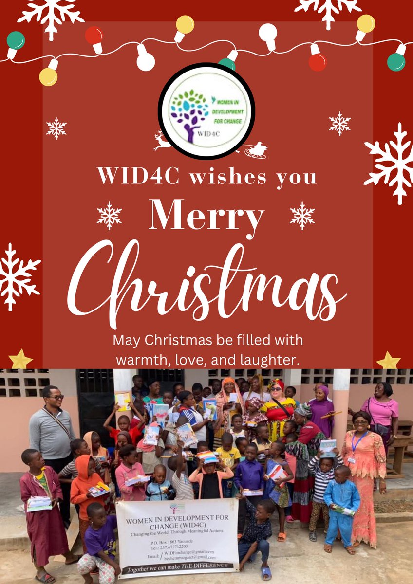 WomenWid's tweet photo. Merry Christmas and very best wishes for 2025. Christmas is not an easy time for everyone in Africa. Thank you for joining us in the fight to end the lack of access to education.

#girlseducation #education #womenempowerment #girlpower #genderequality #girls #girlsempowerment https://t.co/mbEMrv7wRa