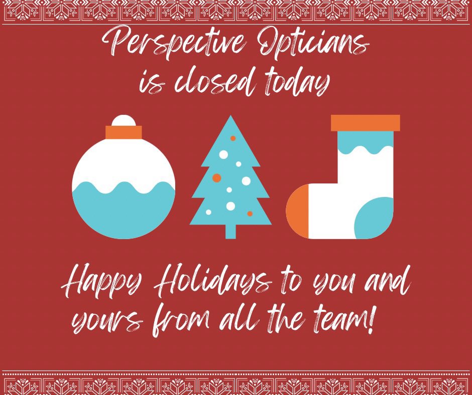 Perspective_Opt's tweet image. We want to extend our warmest wishes and thank you for your continued support .