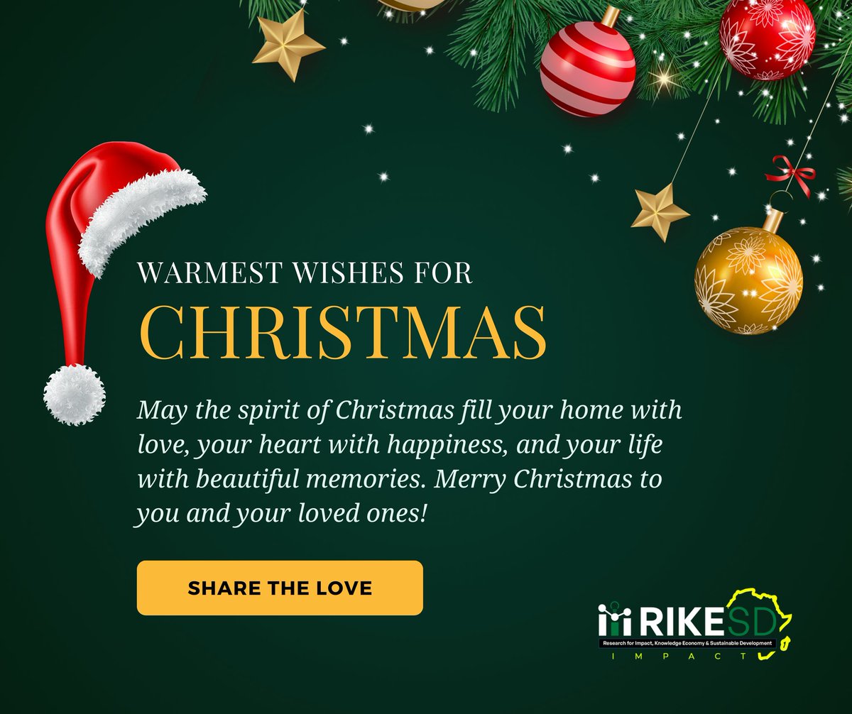 Rikesdglobal's tweet photo. Holidays are an amazing time to relax, unwind, and  give thanks for the outgoing year. It is also a  time to look forward to the coming year with faith, knowing that all good things are possible and dreams can come true. I wish you a joyful celebration and a wonderful new year https://t.co/lL9gJCuWkO