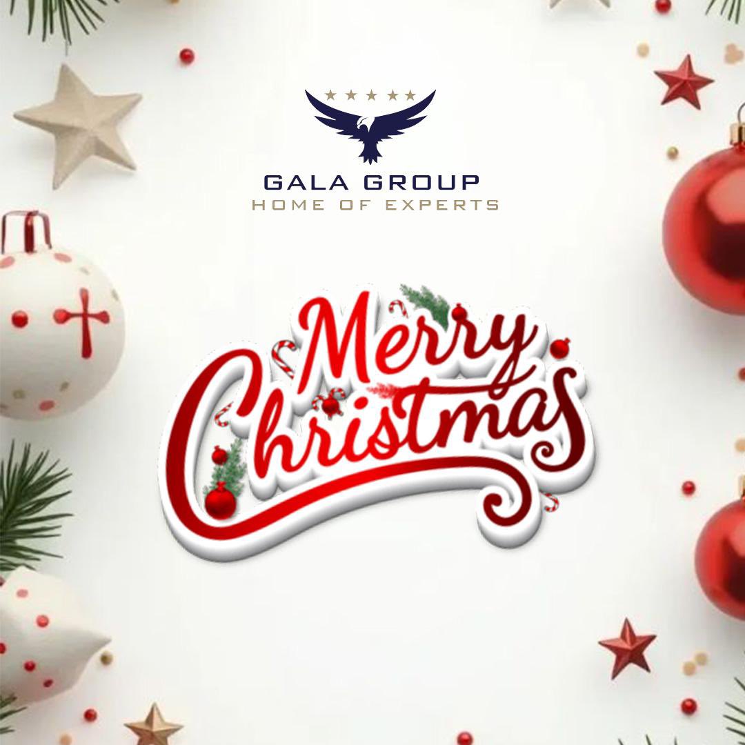 GalaGrp's tweet photo. Gala Group extends warm wishes to our esteemed partners, clients, and communities this Christmas. 

Let's continue to grow and achieve  more together. 

Merry Christmas from Gala Group your home of experts.

#GalaGroupExperts 

#MerryChristmas https://t.co/yRzGbwwxdJ