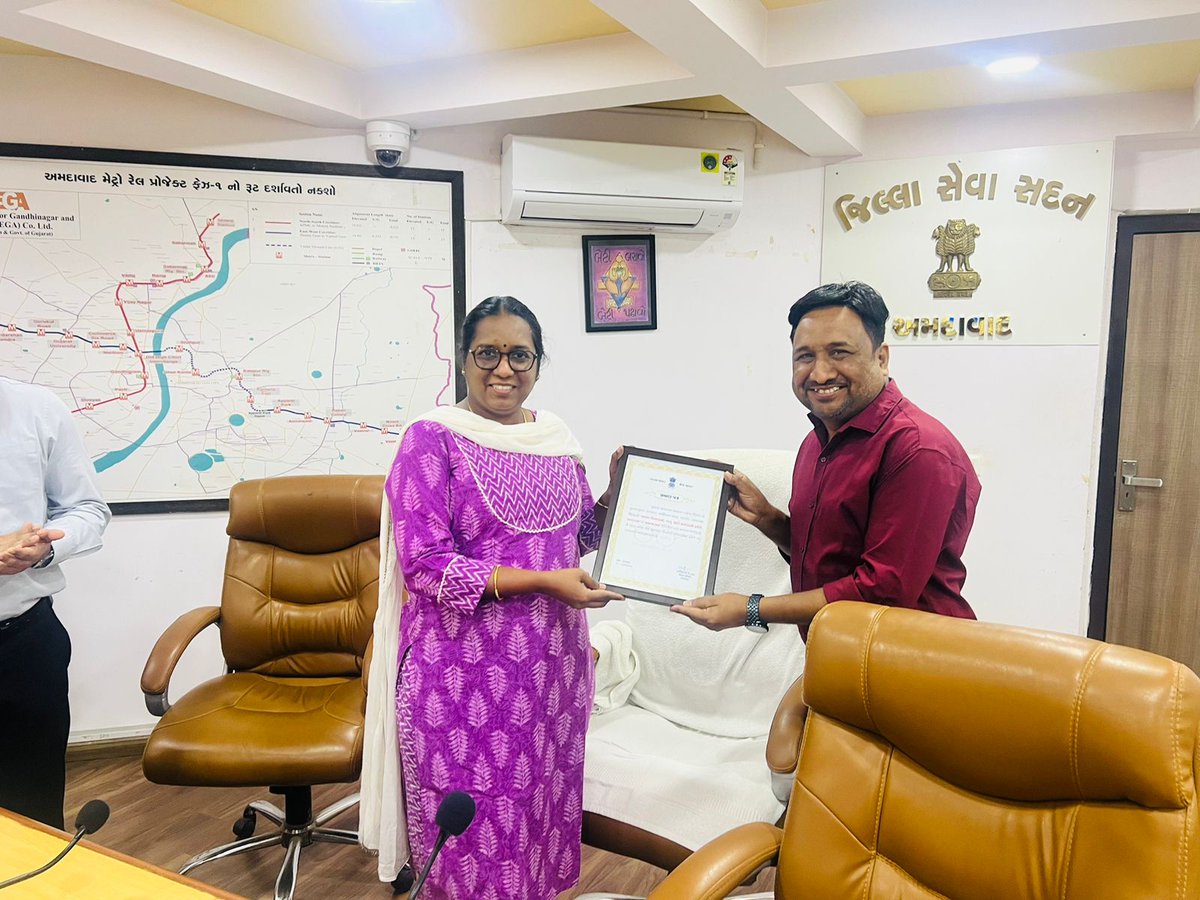 Ahmedabad Collector tweet media