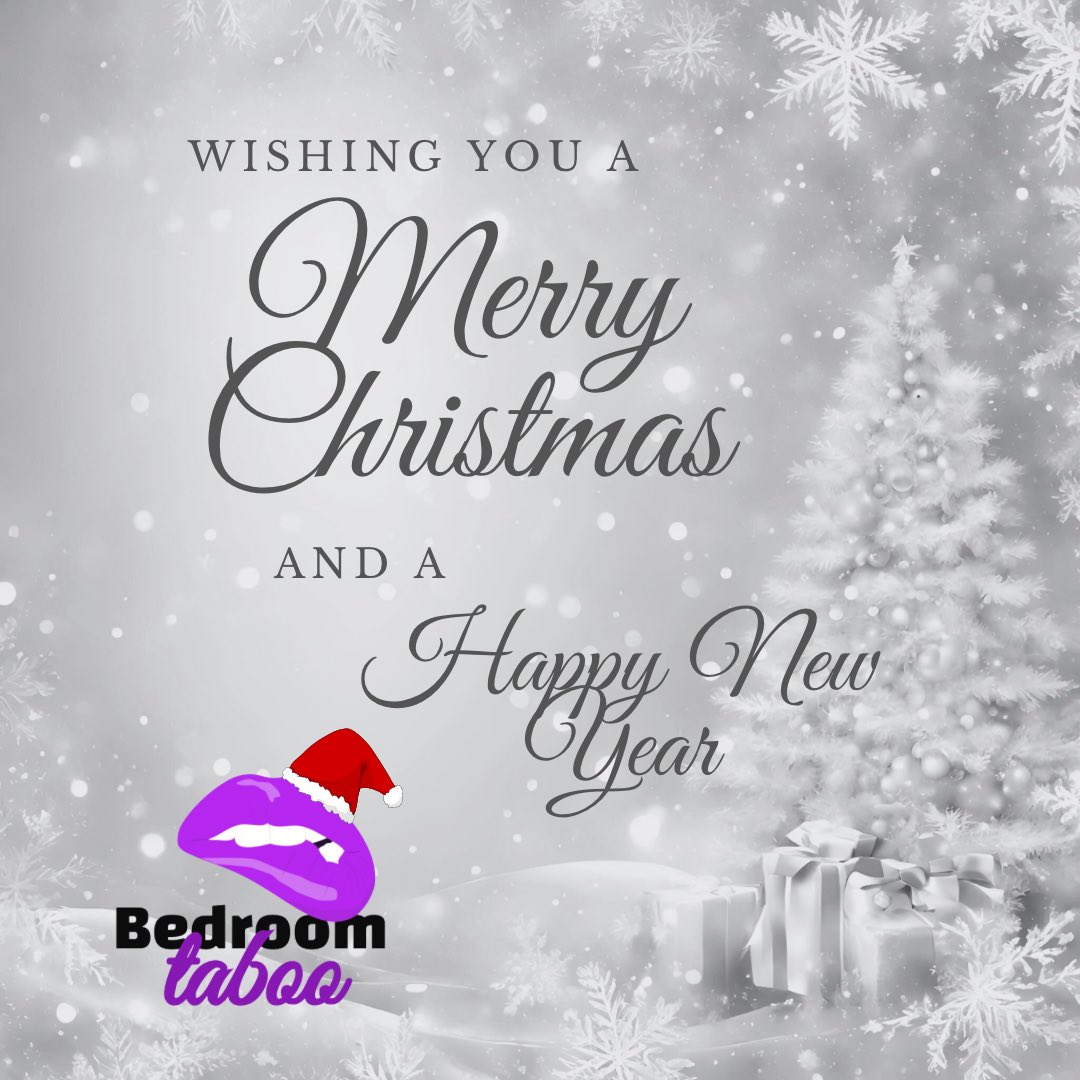 Wishing you a Merry Christmas &amp; a Happy New Year from #BedroomTaboo #MerryChristmas #HappyNewYear #BecausePleasureShouldntBe #Intimacy #RT #AdultToys #Lingerie #AdultBiz bedroomtaboo.co.uk