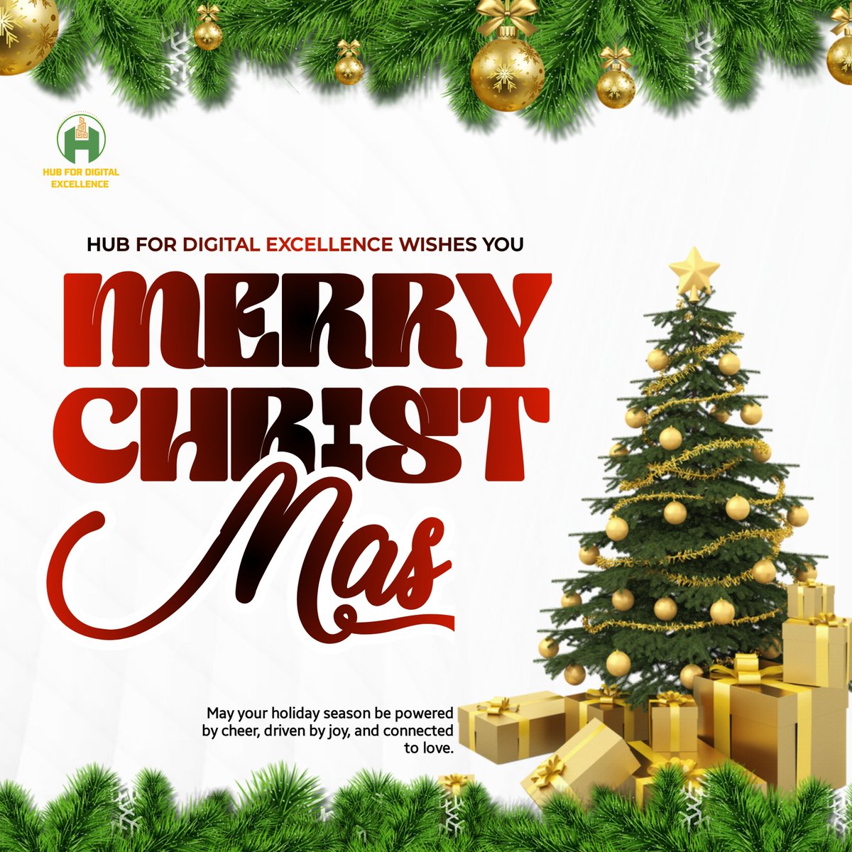 digitalexcelhub's tweet photo. Merry Christmas from Hub for Digital Excellence!🎄✨

This holiday season, may your days be merry, bright, and filled with joy, innovation, and love. Thank you for being part of our journey toward #DigitalExcellence. Here's to a season of connection and cheer!

#MerryChristmas https://t.co/rRQJFSpam1