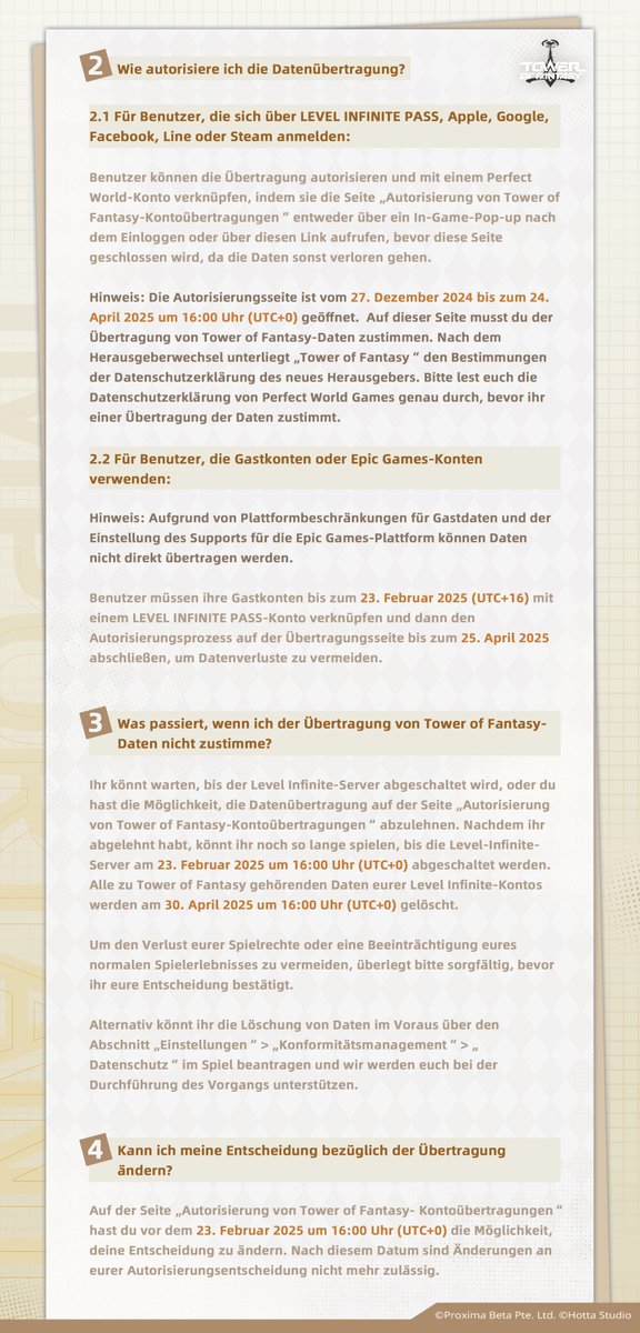 Tower of Fantasy - DE tweet media