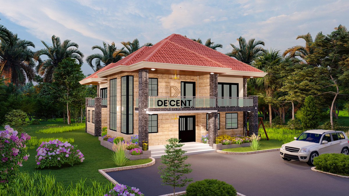 DecentBuildsLTD's tweet photo. A 5 bedroom mansionette proposal in Kisaju. https://t.co/d0HRDp2ij6