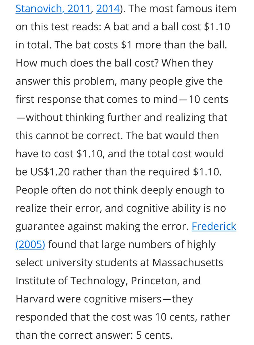 edwardjyoung's tweet photo. @robertskmiles (He also calls them “cognitive misers”)

https://t.co/GtlTLTqUP9 https://t.co/dQ115A7GpK