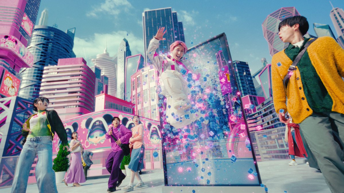 Snow Man目黒蓮＆佐久間大介 めめさくコンビでCM出演🖤🩷 『LINE