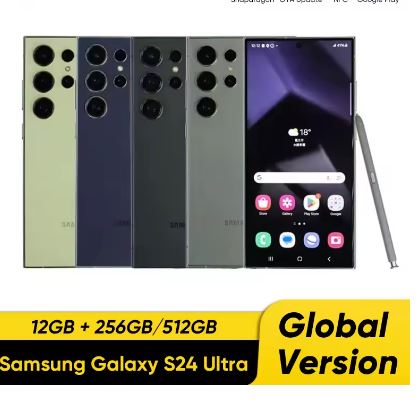 Next_Spirit's tweet image. Merry Christmas gifts, Samsung Galaxy S24 Ultra 5G Smartphone 12GB RAM 256GB/512GB ROM Snapdragon 8 Gen 3 120Hz LTPO AMOLED Display 200MP Quad Cameras, s.click.aliexpress.com/e/_olEnBpV