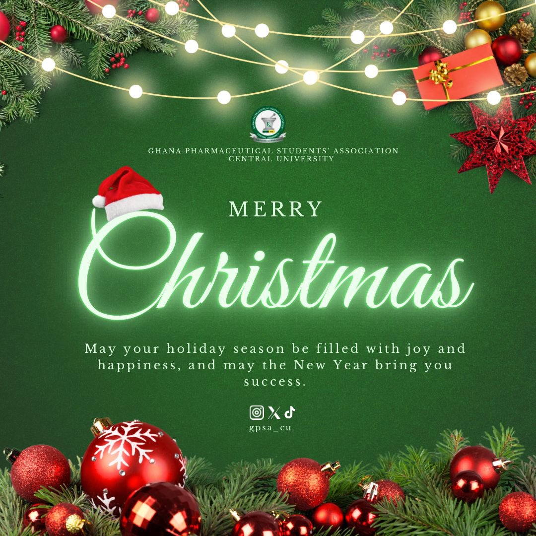 vicdoris's tweet photo. As we celebrate this festive season, we wish you endless joy, peace, and prosperity. May the magic of Christmas bring happiness to your heart and success in the coming year. 🌟
Merry Christmas 🎄 🎁❤️

Stay blessed and keep shining!✨🎅
#MerryChristmas 
#GPSA_CU https://t.co/6VqKgfxBFj