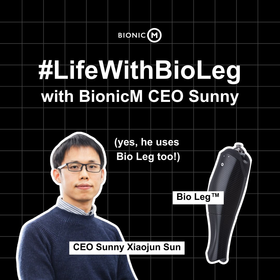 BionicM_USA's tweet image. ✨🦿 Used by our CEO himself! 🦿✨

BionicM CEO Sunny shares how the Bio Leg™ changed his life. Since using it, his daily steps have significantly increased ⇧!

Ready to experience the future of prosthetics?
👉 bionicm.com

#BionicM #BioLeg #LifeWithBioLeg #CEO