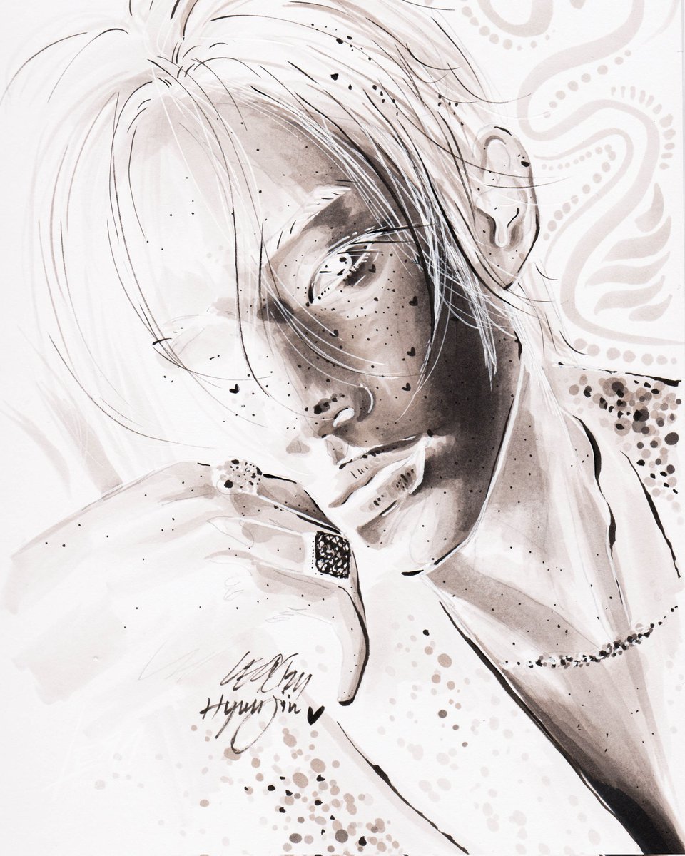 lerd_design's tweet photo. Hyunjin in negative
Happy Holidays @Stray_Kids &amp; Stay

Marker on paper (the original is on white paper)

#skz #Hyunjin #현진 #StrayKids #스트레이키즈 #straykidsfanart #stay #kpopfanart  #HwangHyunjin #hyunjinfanart https://t.co/j6ZtwZYkD5