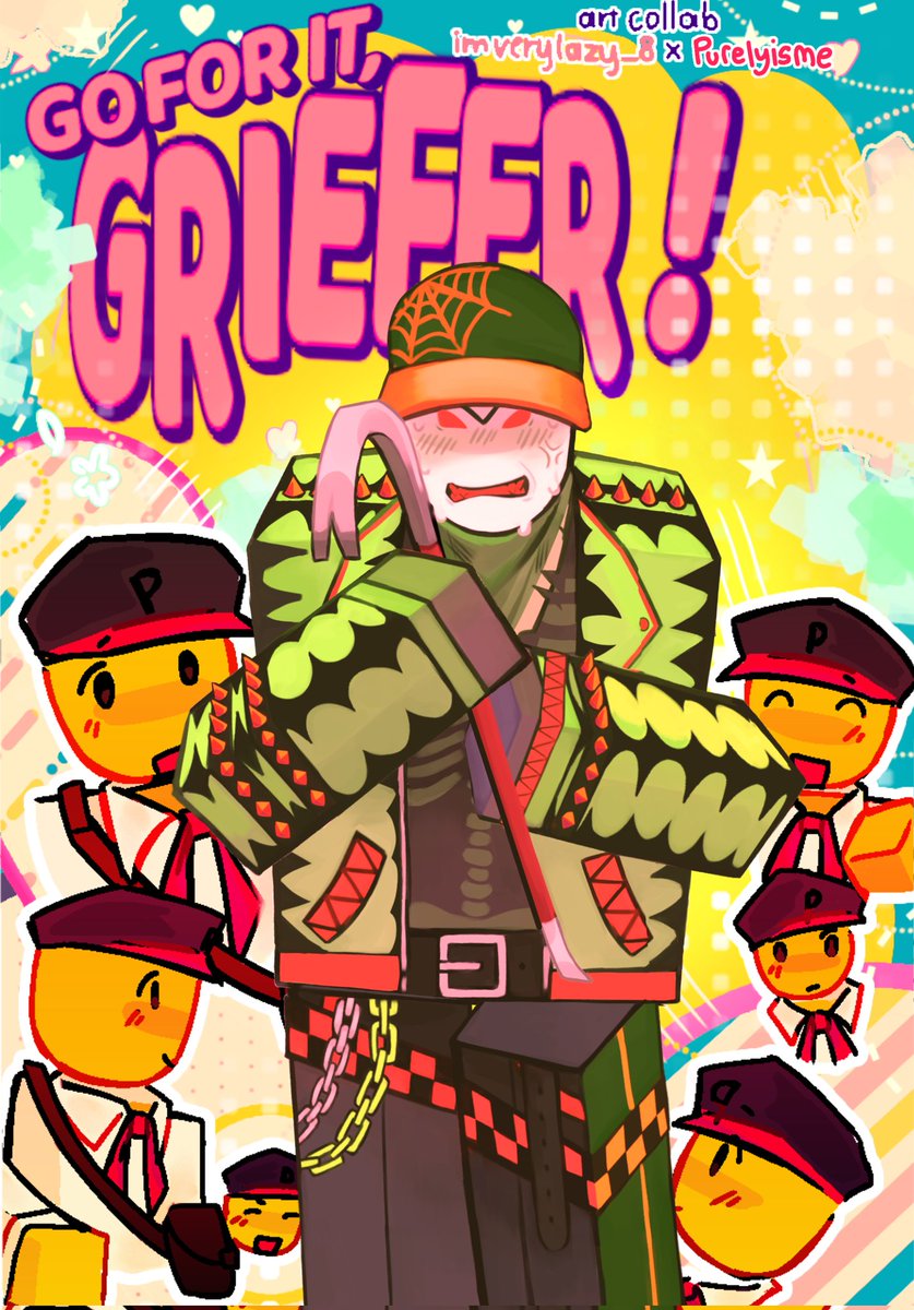 very awesome art collab with @l1ght_582!!!😎🎉 #blocktales #toxichero