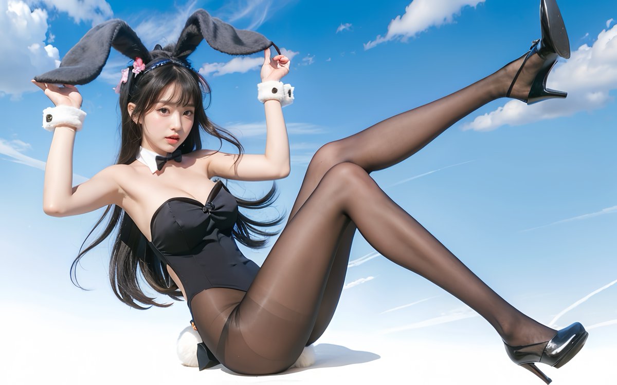 HeyRiko's tweet photo. Today's protagonist is Sakurajima Mai, do you know her? 🐰🐰🐰
#AI   #Death #AnimetoLiveAction #DigitalArt #MerryChristmas #SakurajimaMai #MyTeenRomanticComedySNAFU https://t.co/S2UB5kkfPK