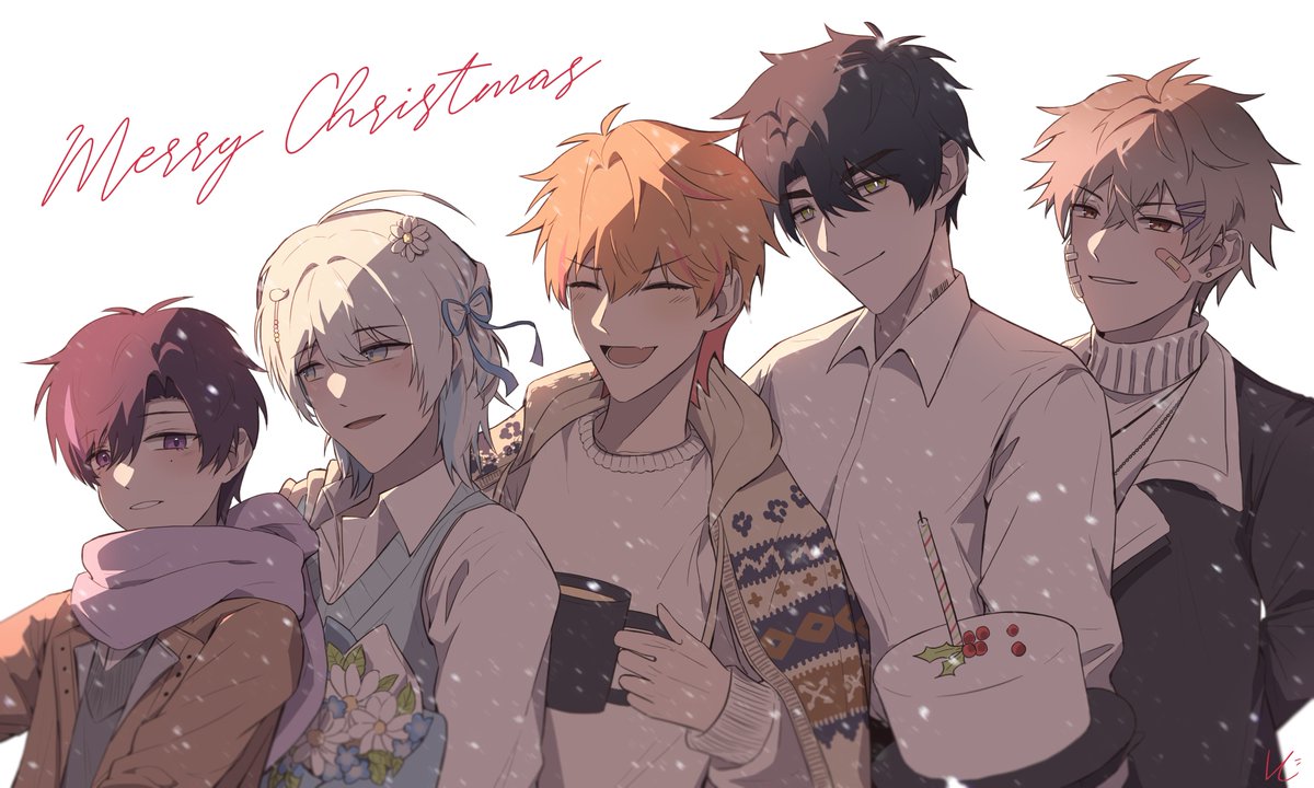 _Lenchung's tweet photo. 메리 크리스마스🎄❄️
#스코시즘그림 #스코시즘 https://t.co/m8GCAAWp50
