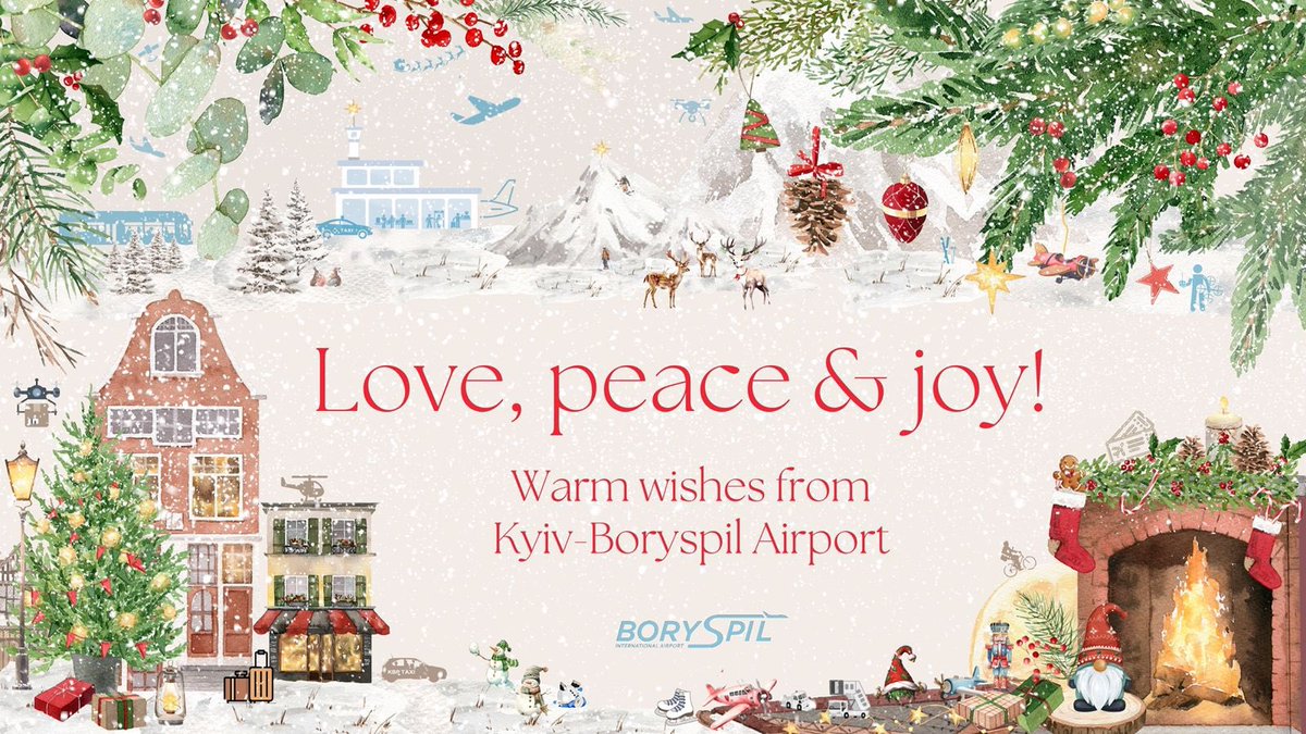 Dear friends!

We sincerely wish you a Merry Christmas and a Happy New Year!🎄

Let the festive moment bring joy and faith in miracles, light in the soul and strength to realize everything you dream of. 

After all, dreams help to fly to new heights🫶🏻

Dream courageously! ❤️✈️