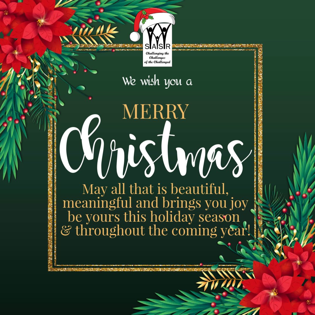 SASRIndia's tweet photo. May your day be filled with love, laughter, and the warmth of togetherness. Here’s to spreading joy and kindness this festive season.  Merry Christmas to you and your loved ones! 🎄🎅🏼

#MerryChristmas #Christmas2024 #SASRIndia #FestiveSeason #CultivateInclusion https://t.co/QIc4xQp5bn