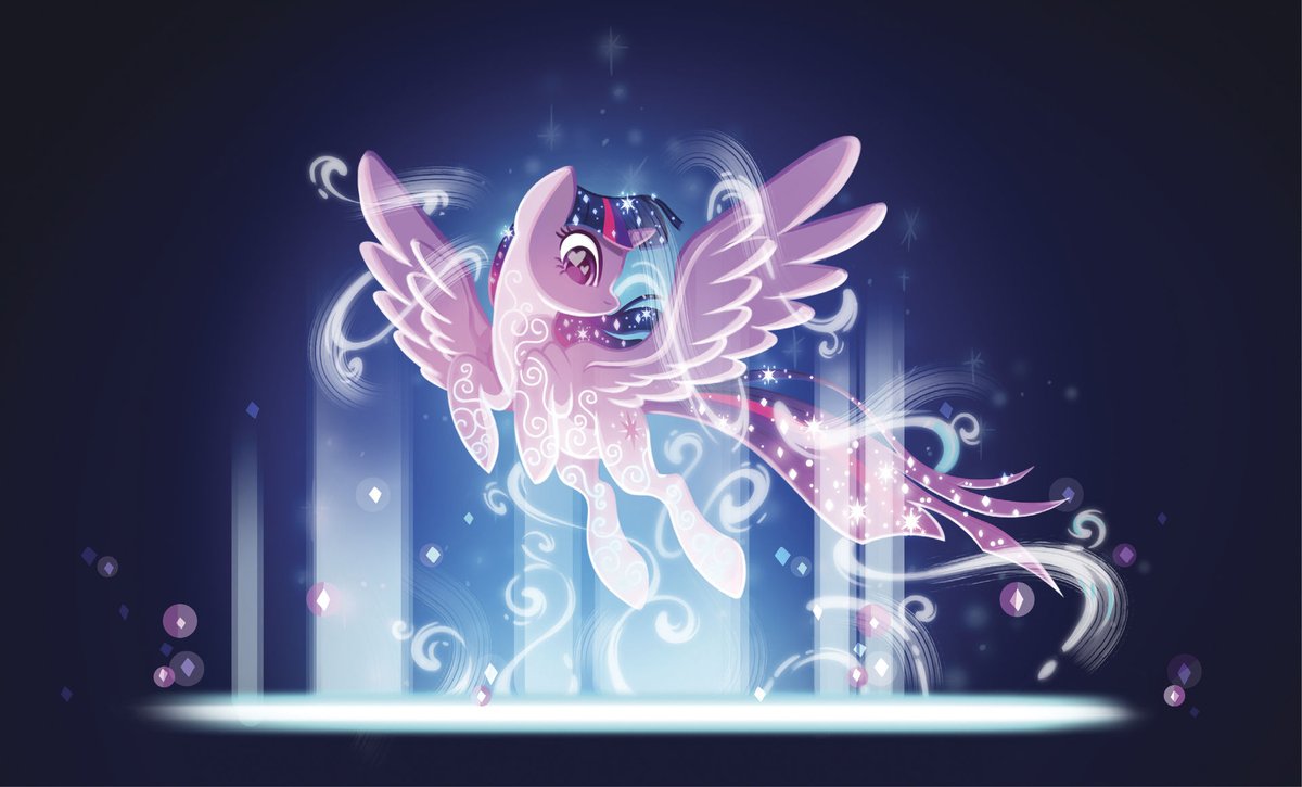CrazyMLPMoments's tweet photo. At the ending of My Little Pony: The Movie, there was originally going to be a sequence where the Mane Six had a powered up 'special' version of themselves to give them the upper hand in the final battle with the Storm King. (2016) https://t.co/EDNou6d7uB