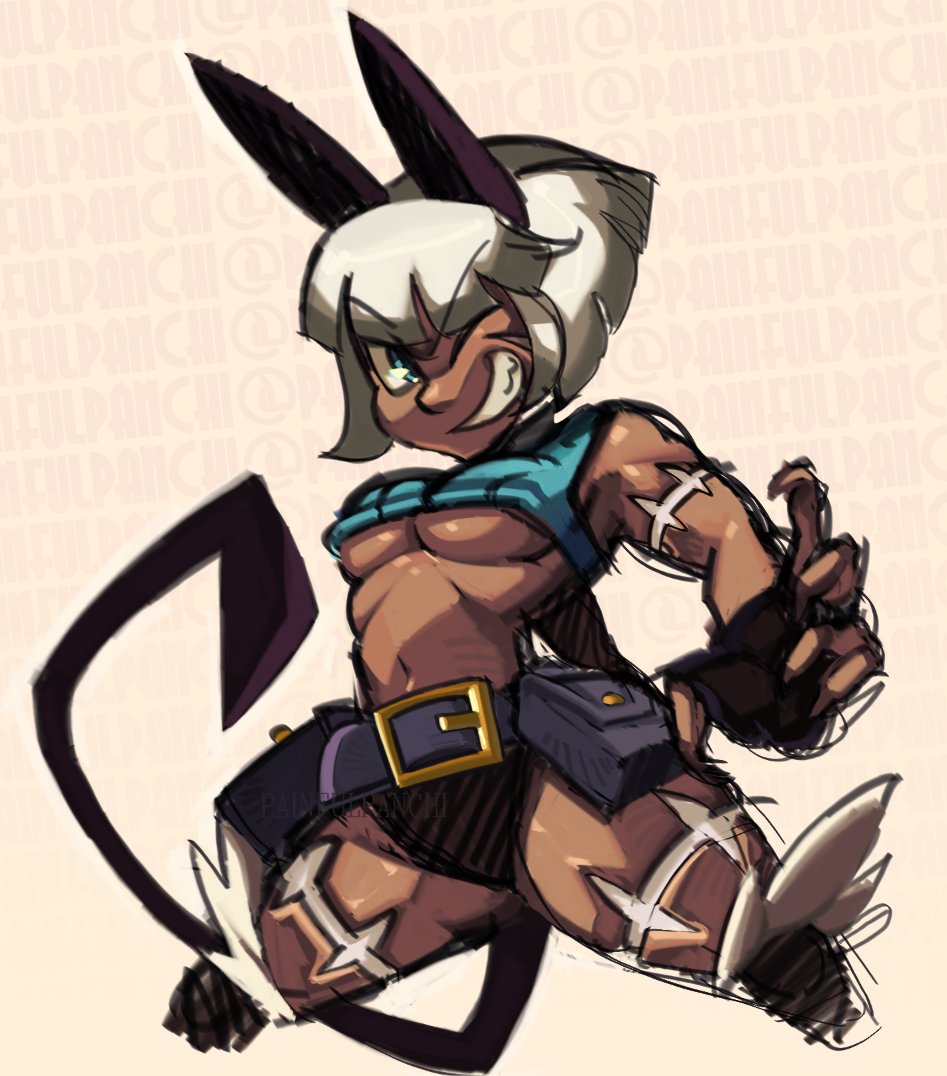 she's purrrrrrfect!🐈
#Skullgirls  #skullgirlsfanarts #MsFortune