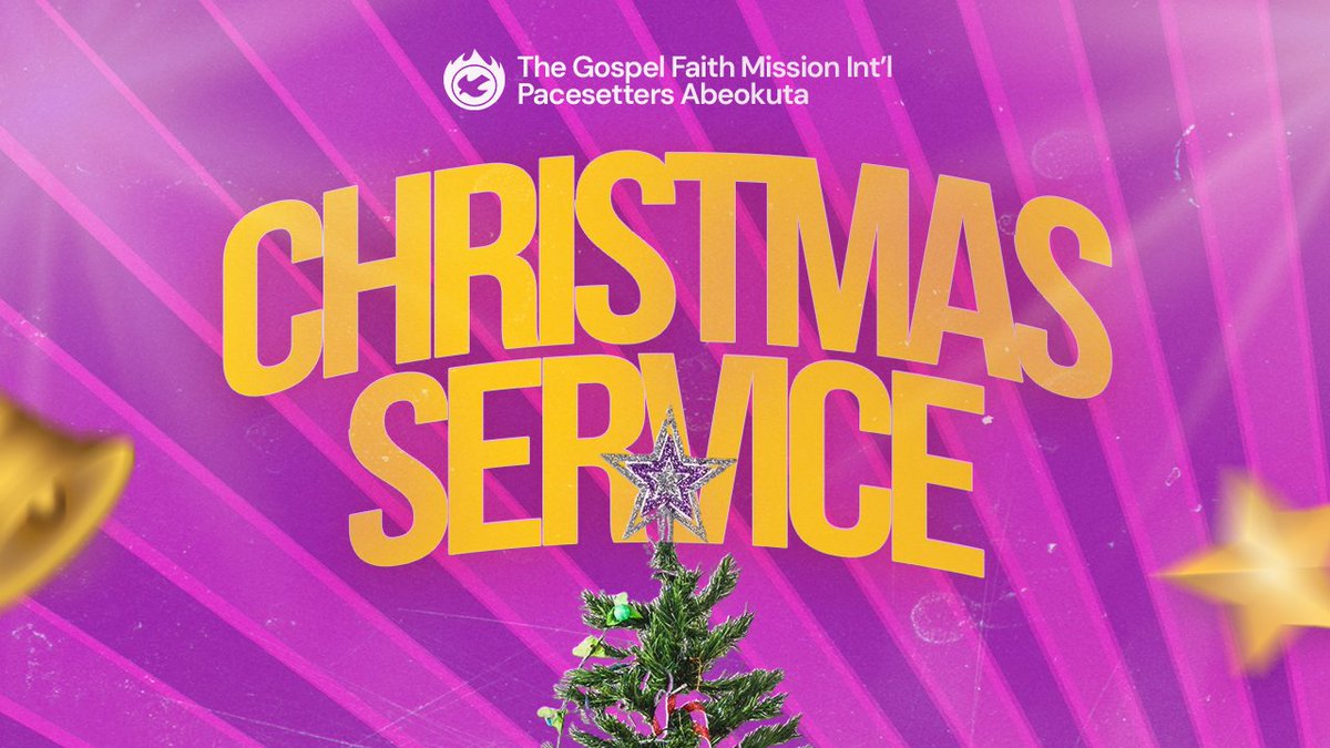 pacesetters_abk's tweet photo. 🎄 We Are Live! 🎄

Join us now for our special Christmas Service on YouTube: Pacesetters Abeokuta.

Celebrate the joy of Christmas with us! 🎁✨

https://t.co/Zw2KXnJJmo https://t.co/wFM1550NHx