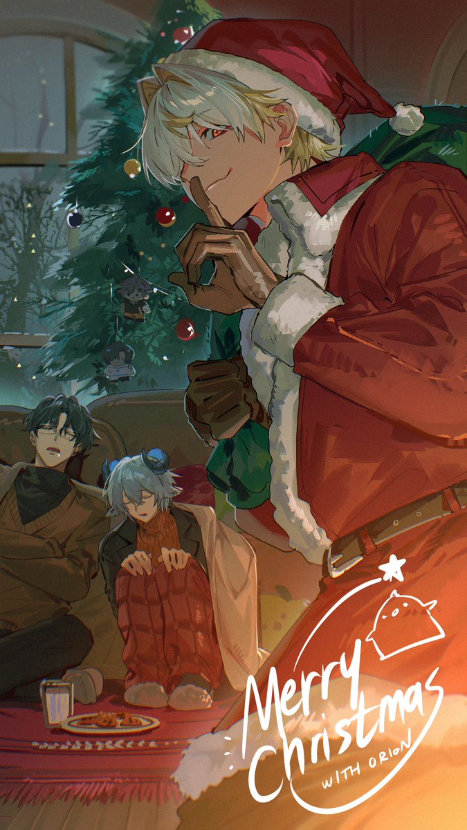Kaohom_1999's tweet photo. it's santa time 🐥🐏🐙
#ORIONARP #Krakenlust #BaabelArt #DacapoArt https://t.co/np0cHsZJOh