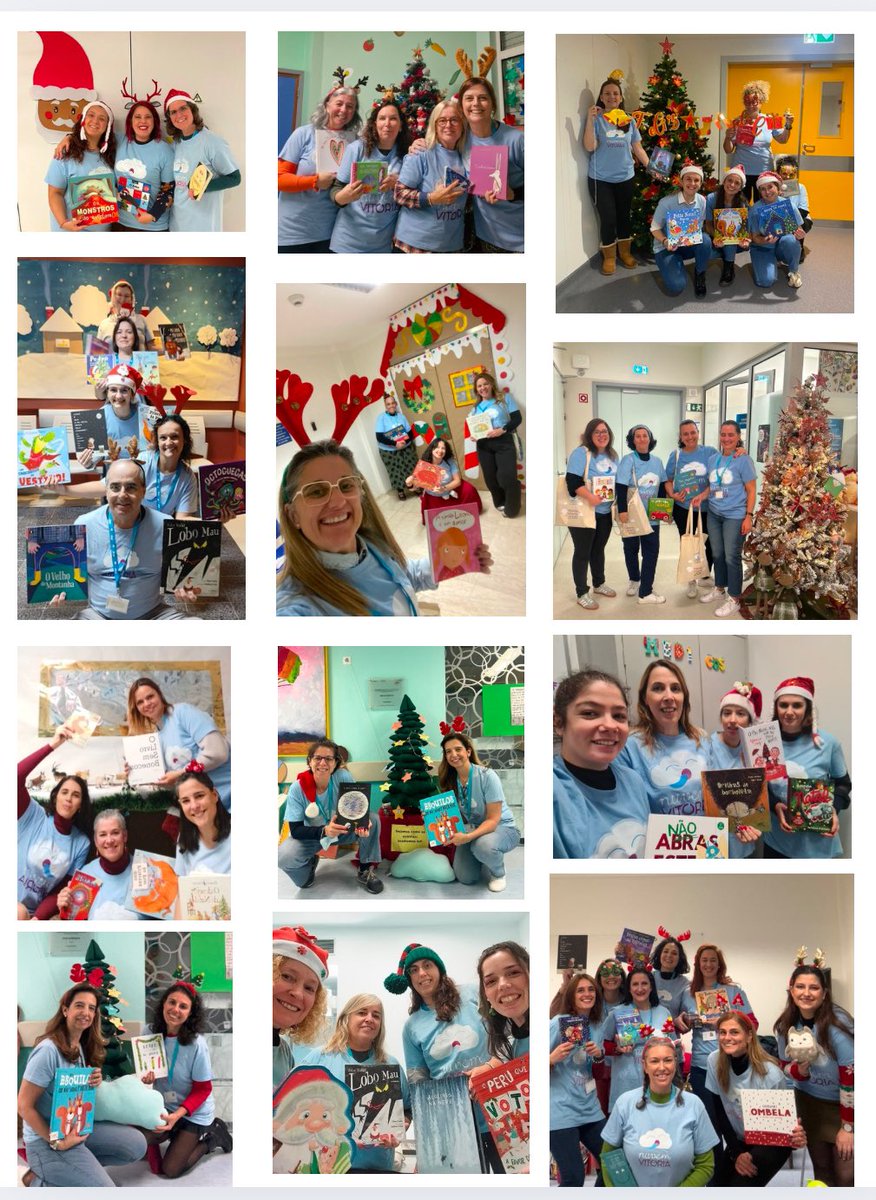 Ontem à noite, 48 “nuvenzinhas” foram contar histórias às crianças internadas nas Pediatrias. Obrigada por terem este inicio de consoada “diferente”.
Feliz Natal 🎄