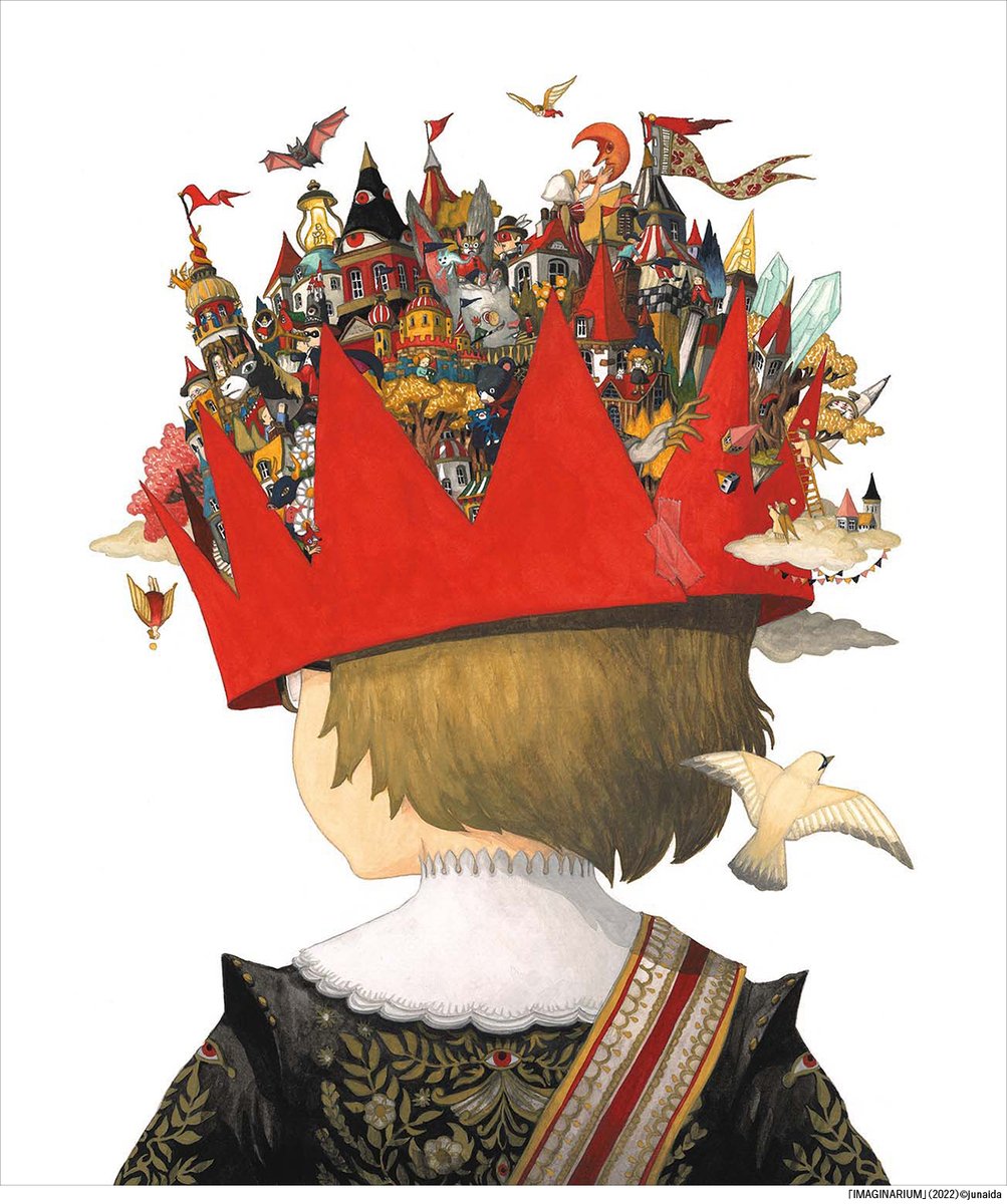 PLAY_2020's tweet photo. たゆまぬ冒険を続けるjunaida初の大規模個展「IMAGINARIUM」
2022年から続いてきた巡回展は2025年で完結となります。
春と夏を楽しみにお待ちください。

【情報解禁】junaida展「IMAGINARIUM」
4.19㊏ー6.22㊐
新潟県立万代島美術館
https://t.co/naOTqqIG2i

7.5㊏ー8.31㊐
ひろしま美術館
https://t.co/h8sRqBH2vx