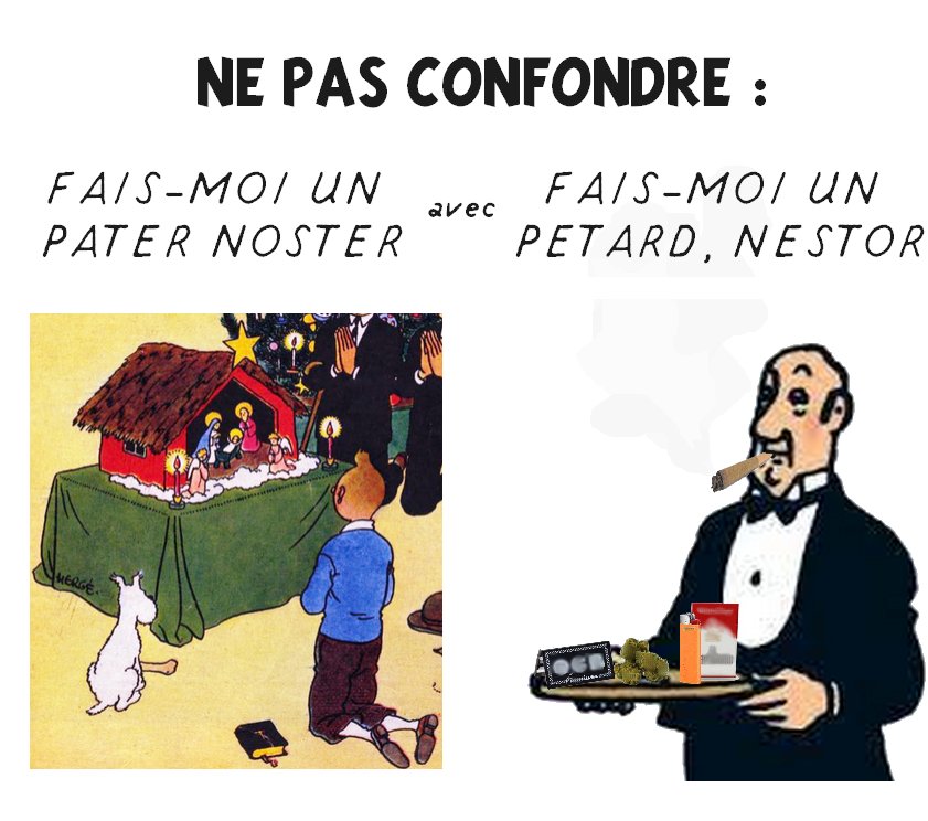 Debilotnik's tweet image. Petit repost de saison avec une contrepèterie dont je ne suis pas peu fier 🎄