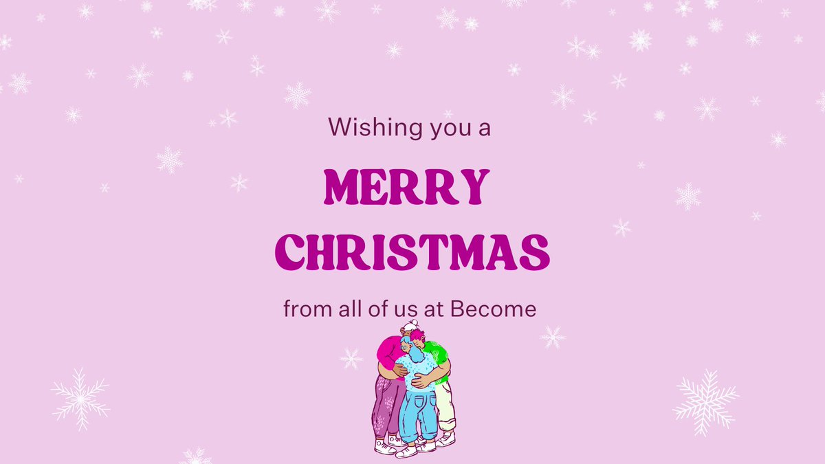 Merry Christmas to all our #CareExperienced followers and supporters 💜

Remember, if you find Christmas difficult, you are not alone.

Our Support at Christmas page contains key information and support you can turn to during this period  👇

becomecharity.org.uk/get-support/su…