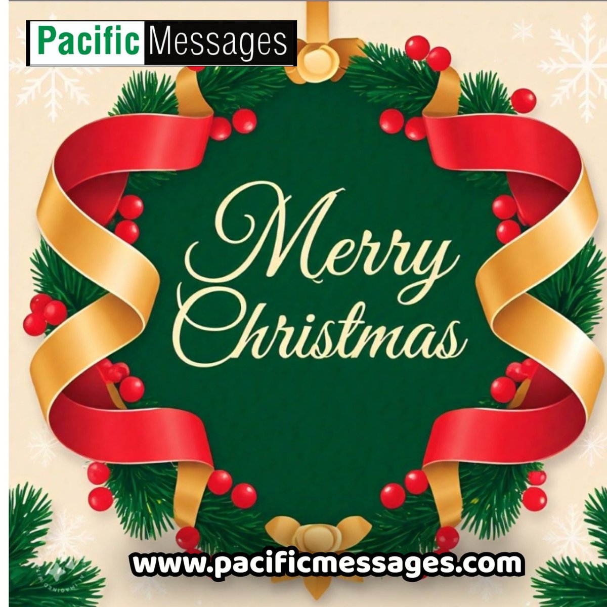From our team to yours, <a href="/PacificMessages/">PacificMessages</a> wishes you a joyous Christmas celebration! May your business and other endeavours be filled with clarity, creativity, and impact.