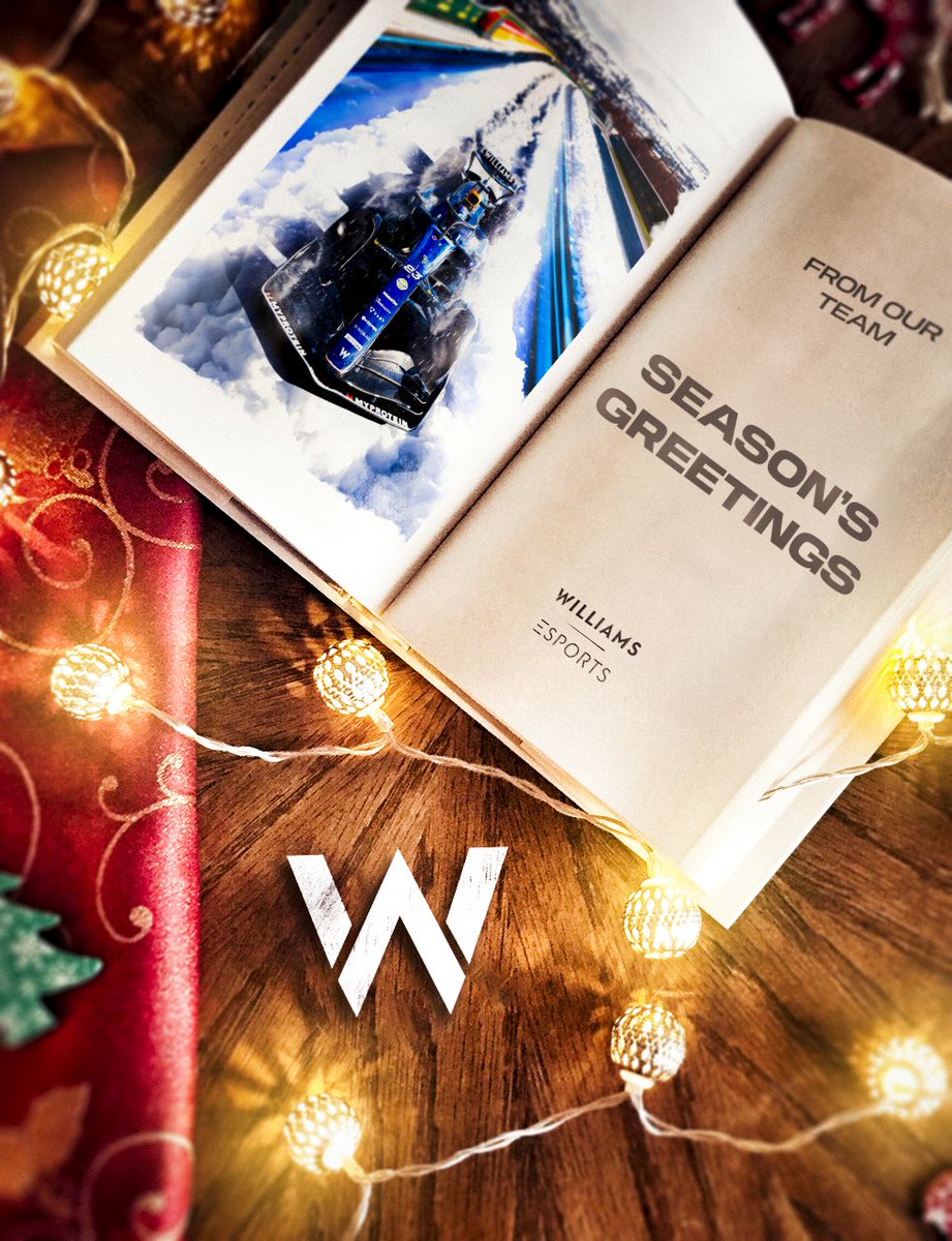 From everyone at Williams Esports and the Williams Gaming Club, Happy Holidays 💙🎄

#WeAreWilliams