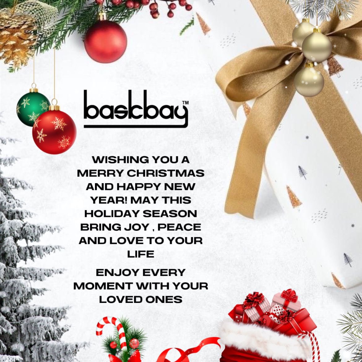 MERRY CHRISTMAS AND A HAPPY NEW YEAR 🎄🎁