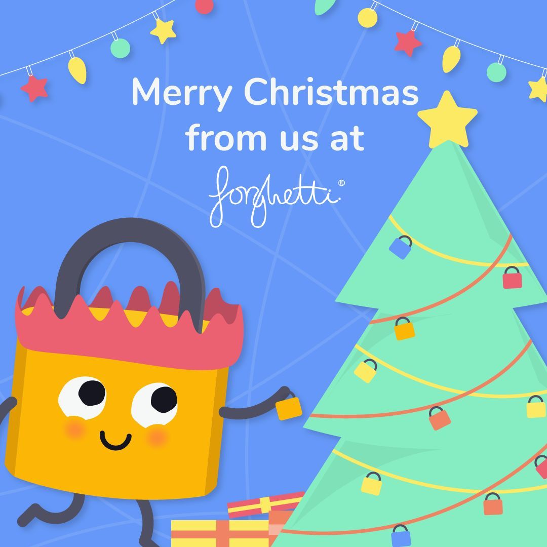 Wishing you a Merry Christmas &amp; Happy Holidays from the forghetti team!

#forghetti #christmas #passwordmanager