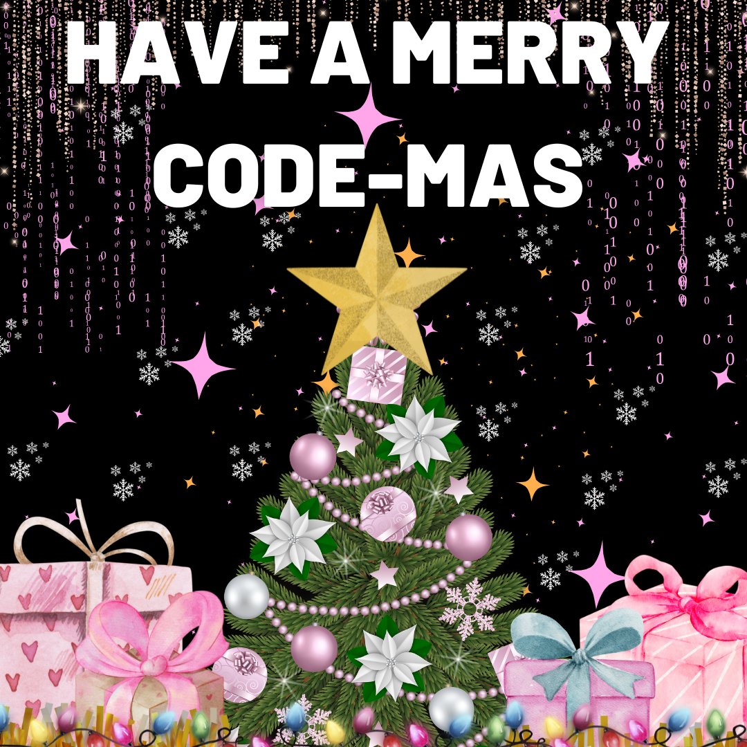 Merry Christmas from the CFG team! 🎄✨ 

Wishing you a day filled with love, joy, and happiness 💗

We hope you all have an amazing break and we look forward to seeing you all in the New Year 🥂

#CodeFirstGirl  #MerryChristmas #HappyHolidays #SeeYouIn2025 #ChristmasDay #NewYear