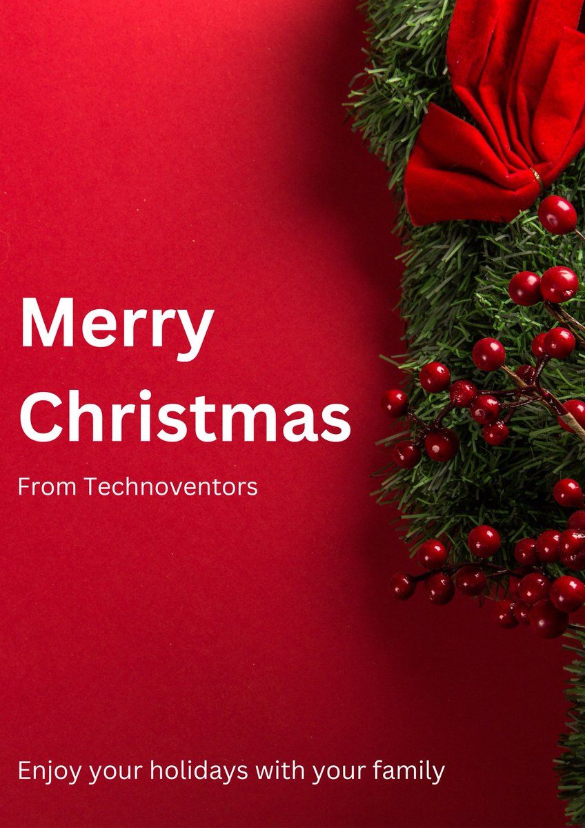technoventors's tweet photo. 🎄🎅 https://t.co/1OBwAOagzj