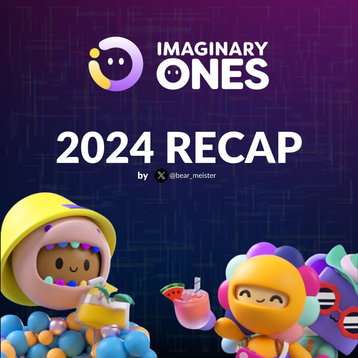 bear_meister's tweet photo. I scrolled through @Imaginary_Ones Discord and X to make a recap of things they have done in 2024! 

I might have missed out on a few, but I think I covered most of it! 

Here we go 👇 https://t.co/SZkOGFSRUI