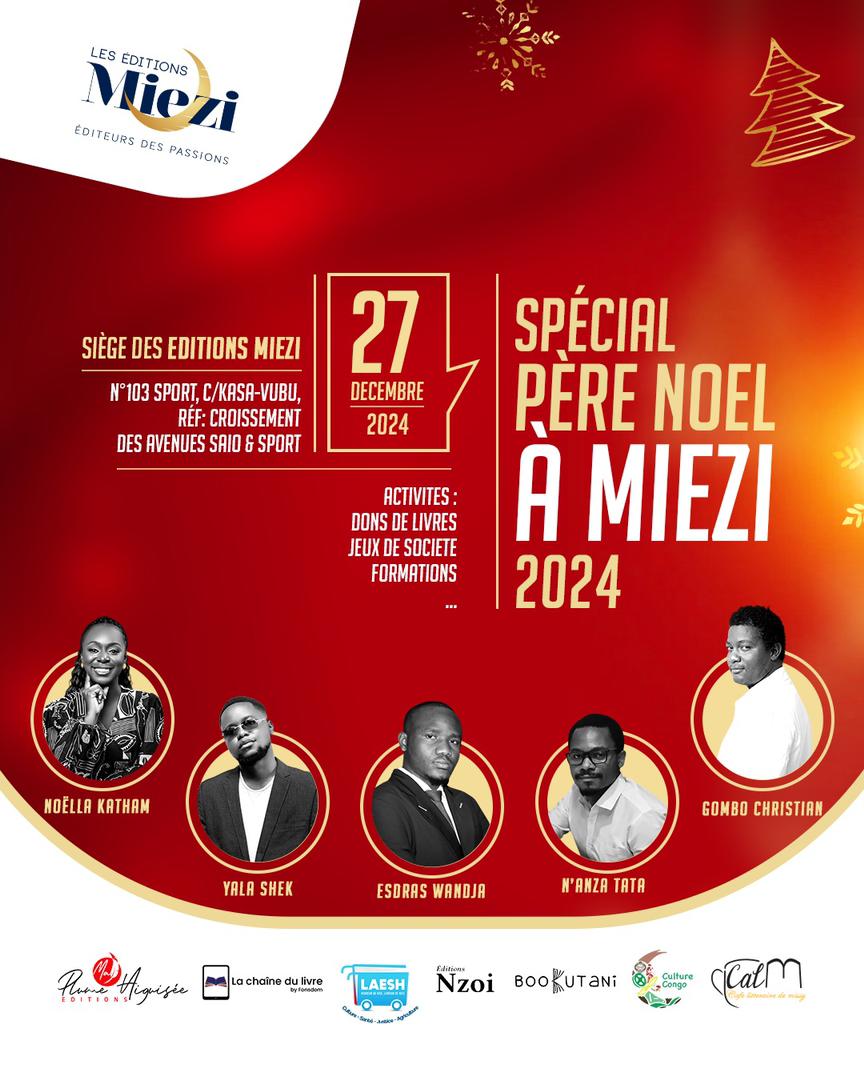 Noël sera toujours un moment d'espoir. Car c'est la fête de la Vie Le pere Noël 🎅 <a href="/laeshrdc/">LAESH-RDC</a> continu sa tournée ! "Le conte est difficile à croire mais tant que dans le monde on aura des enfants, des mères et des mères-grands, on en gardera la mémoire."
Charles Perrault
#noel2024