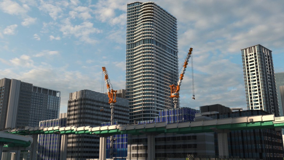 堂島#2
#マイクラ #minecraft建築コミュ #OsakaRecreation